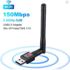 Wireless USB WiFi Adapter Dongle 150Mbps Laptop PC