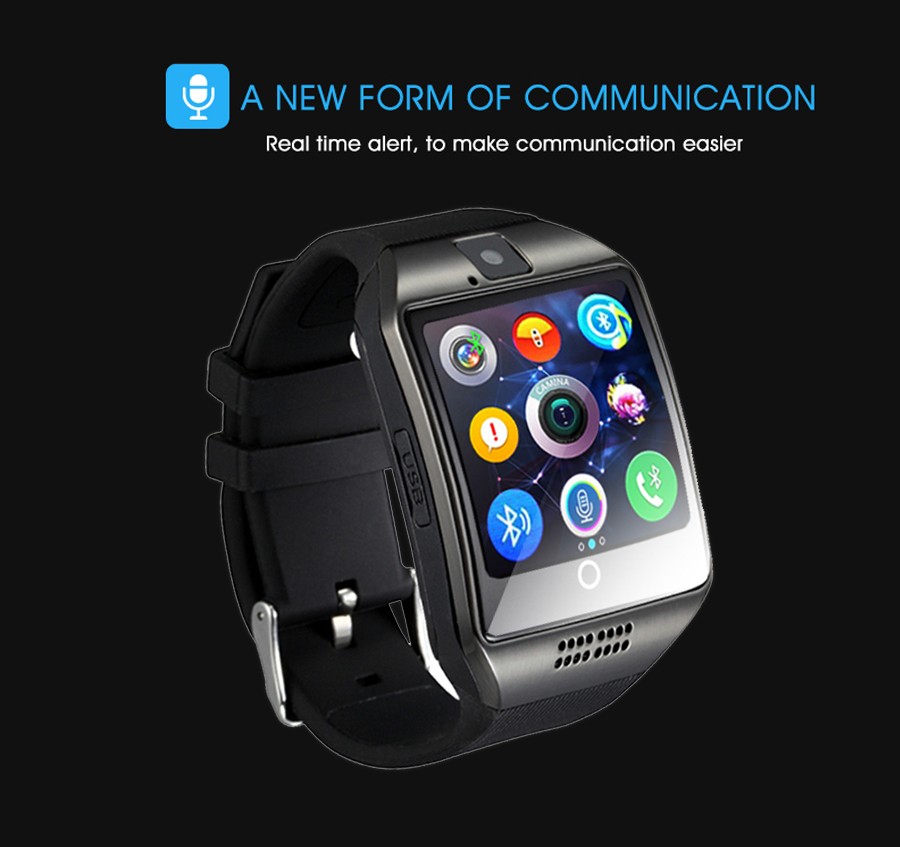 Q18 hot sale smartwatch iphone