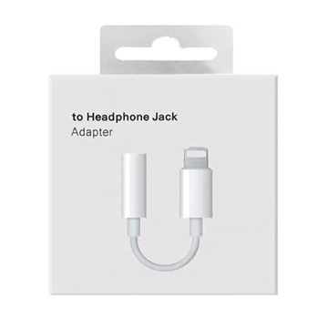 Lightning Headphone  mm Jack Adapter for iPhones