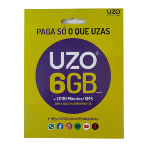 UZO Sim Card Portugal