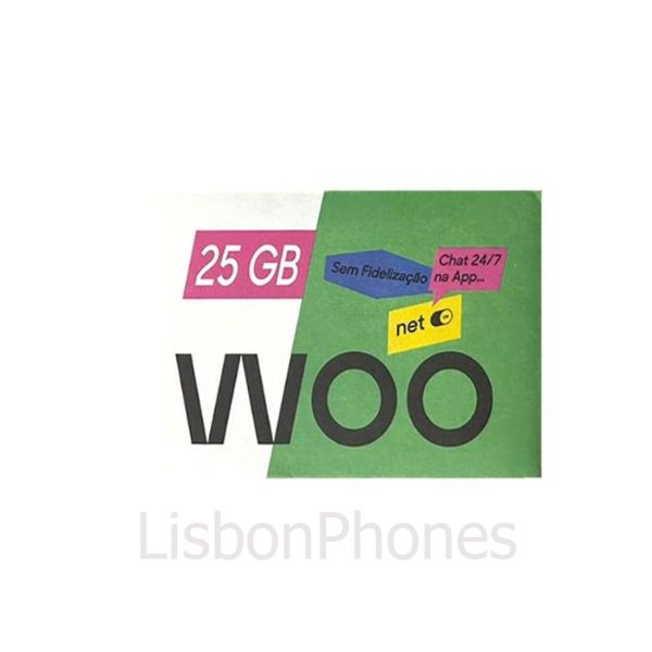 Buy Internet Woo SIM Card 25GB Data+1500 Min for 1 Month