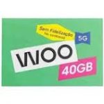 Woo 40GB Month Sim Card