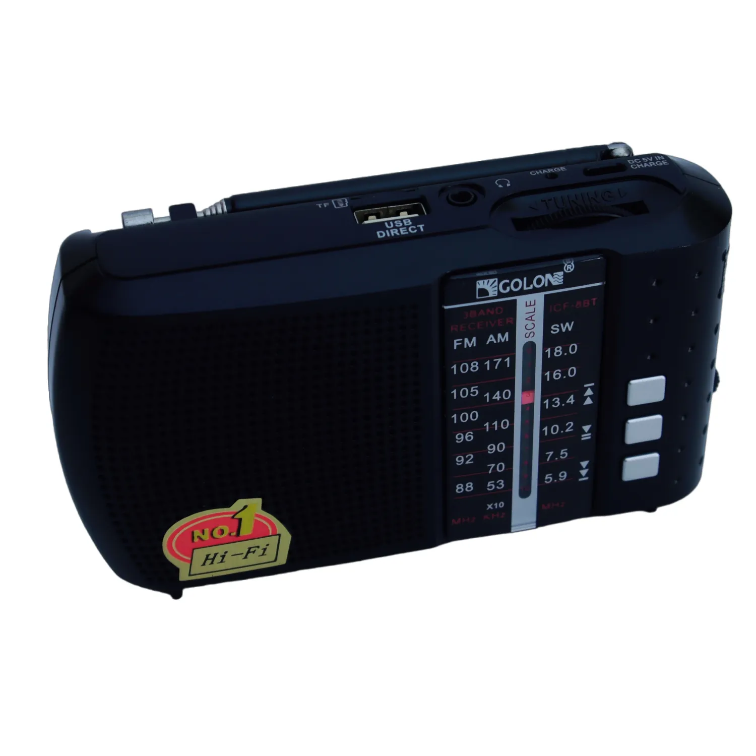 Golon ICF-8 Multimedia Radio 3