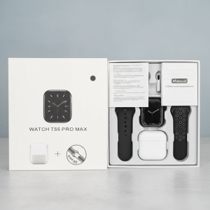 Gift Smart Watch T55 Pro Max Bluetooth 2-in-1 Set