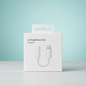 Lightning Headphone 3.5 mm Jack Adapter for iPhones