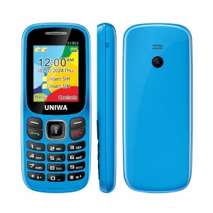 UNIWA E1803 2G GSM Feature Phone - Blue