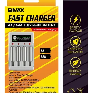 AA AAA Battery Charger Fast