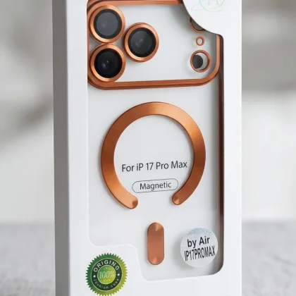 Cover Magnetic iPhone 17 Pro Max Orange