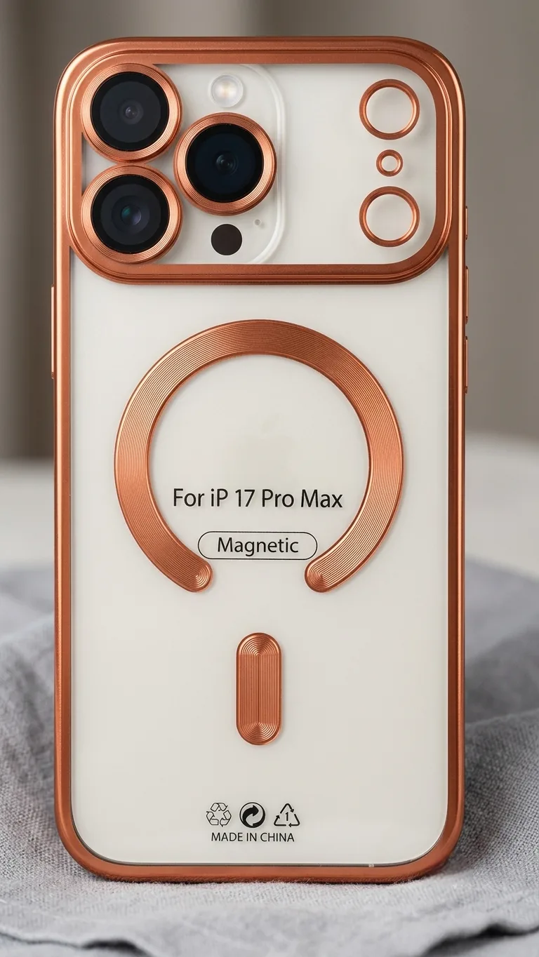 Cover Magnetic iPhone 17 Pro Max Orange - Image 2
